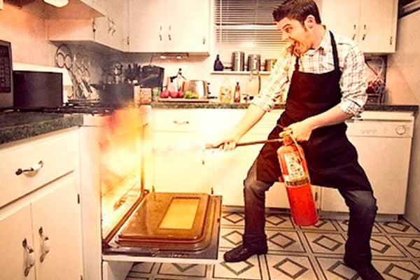 Dans la cuisine