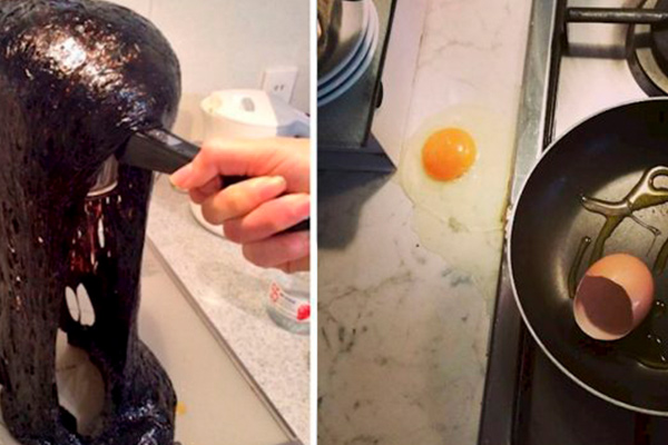 Dans la cuisine